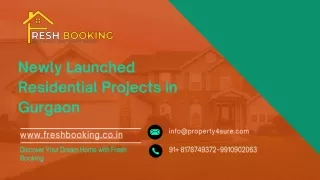 Newly Launched Residential Projects in Gurgaon | Upcoming Projects for Sale
