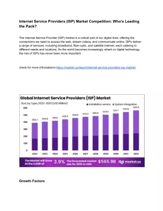 Internet Service Providers (ISP) Market Segmentation: A Deep Dive into Consumer