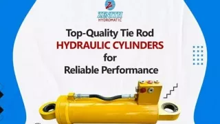 Top-Quality Tie Rod Hydraulic Cylinders for Reliable Performance