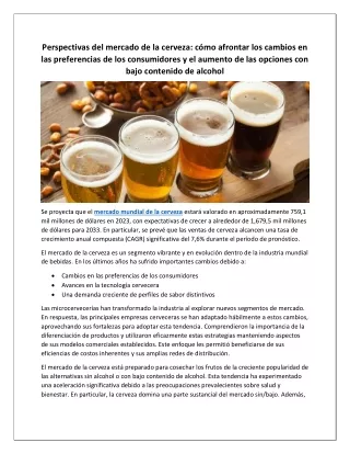 Mercado de Cerveza