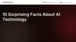 10 Surprising Facts About AI Technology