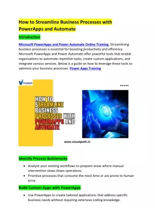 Power Apps Training Hyderabad | Microsoft Power Apps Online Training