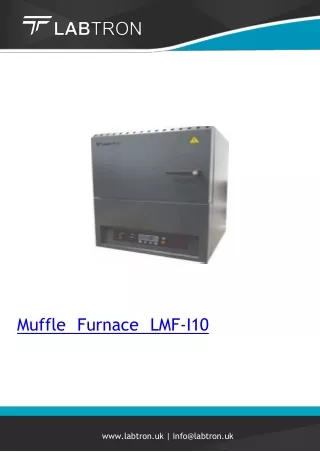 1600°C Muffle Furnace 1 L