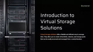 Ciphertex Virtual Storage Solutions for Efficient Data Management