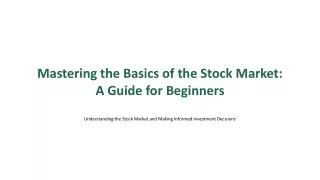 Best Stock Market Courses in Lucknow