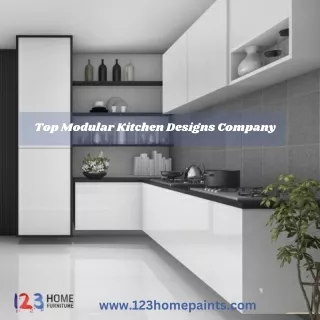123 Home Paints: Top Modular Kitchen Designs Company