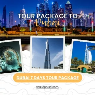 Dubai 7 Days Tour Package