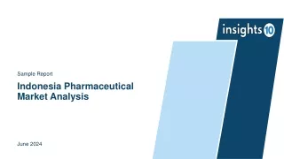 Indonesia Pharmaceutical Market Analysis