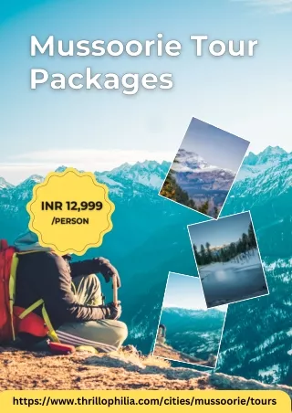 Mussoorie Tour Packages