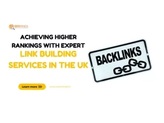 Achieving Higher Rankings with Expert Link Building Services in the UK