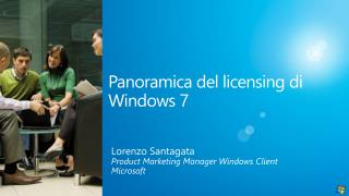 Panoramica del licensing di Windows 7