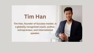 Unlock Your Potential with Tim Han’s LMA