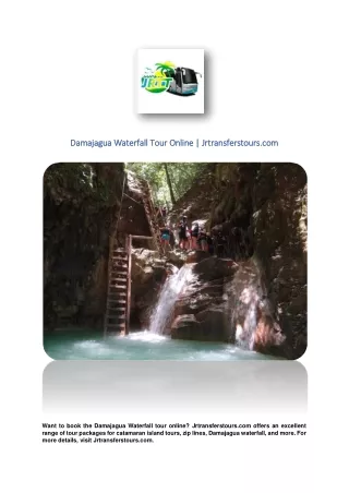 Damajagua Waterfall Tour Online | Jrtransferstours.com
