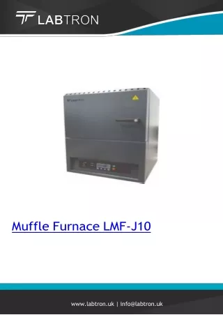 1700°C Muffle Furnace 3 L