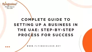 Comprehensive guide to setup business in UAE