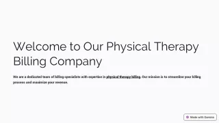 Welcome-to-Our-Physical-Therapy-Billing-Company