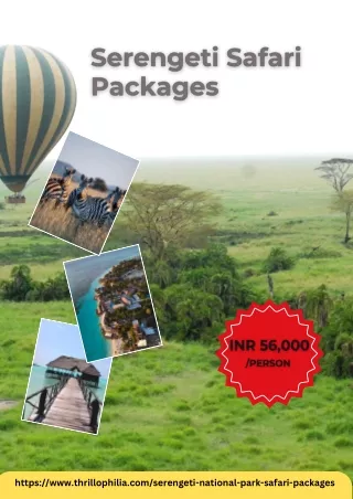 Serengeti Safari Packages