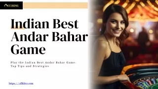 Experience the Ultimate Fun with the Indian Best Andar Bahar Game