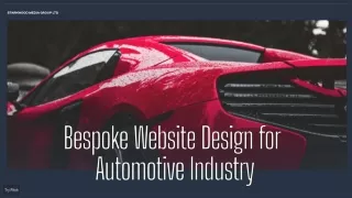 Bespoke Website Design Company for Car Dealers, Automotive Industry