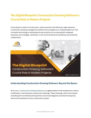 The Digital Blueprint_Construction Drawing Software's Crucial Role in Modern Projects