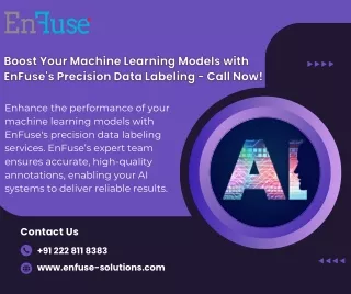 Boost Your ML Models with Precision Data Labeling from EnFuse - Call Now!