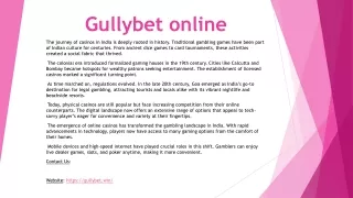 Gullybet online