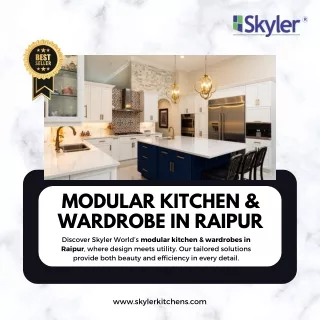 Modular Kitchen & Wardrobe in Raipur 21