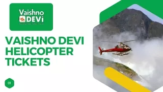 What is the Cost of Vaishno Devi Helicopter Tickets