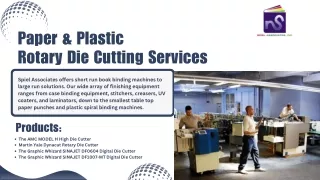 Paper & Plastic Rotary Die Cutting Services