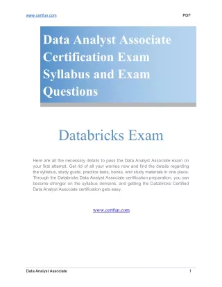 Solve Databricks Data Analyst Associate Practice Tests to Score High!