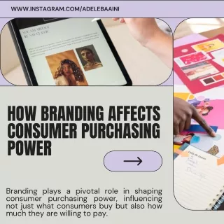 How Branding Affects Consumer Purchasing Power