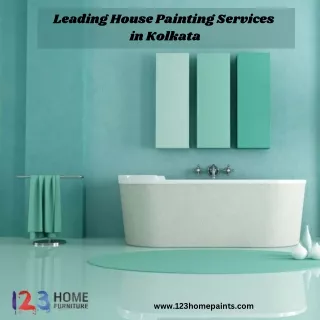 123 Home Paints: Leading House Painting Services in Kolkata