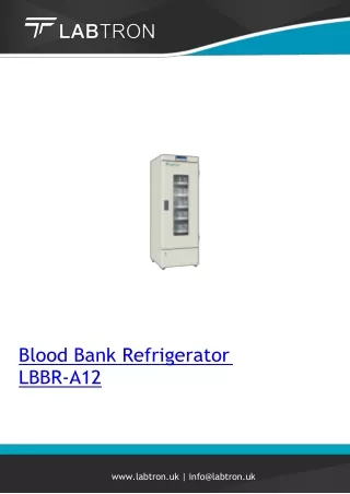 Blood Bank Refrigerator 268 L