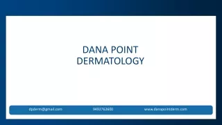 Dana Point Dermatology - Exploring Dermatological Approaches to Face Peels