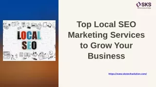 Top Local SEO Marketing Services to Grow Your Business