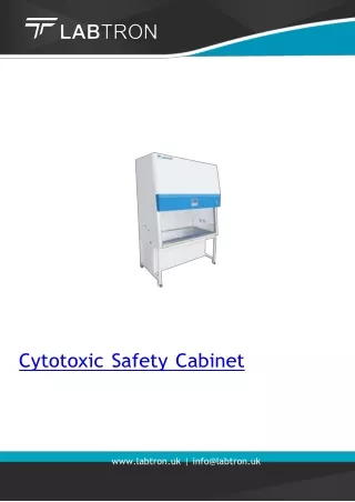 Cytotoxic-Safety-Cabinet