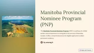 Fast-Track Your Canada PR with Manitoba PNP