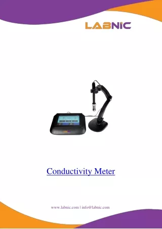 Conductivity Meter 0.1 °C