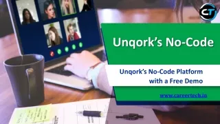 Unqork Training in Hyderabad | Unqork Online Training in Hyderabad