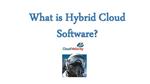 What is Hybrid Cloud Software