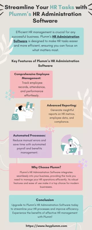 Streamline Your HR Tasks with Plumm’s HR Administration Software