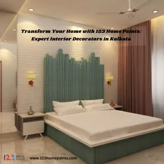 123 Home Paints: Expert Interior Decorators in Kolkata