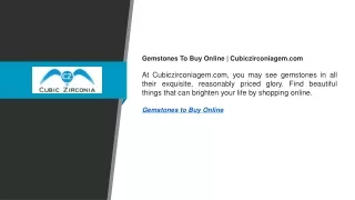 Gemstones To Buy Online Cubiczirconiagem.com