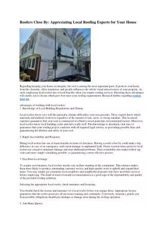 4 company roofing near me