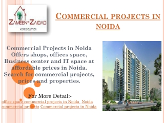 Commercial projects in noida