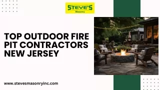 Premier Outdoor Fire Pit Contractors NJ: Crafting Cosy Gatherings