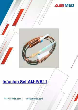 Infusion-Set-AM-IVB11