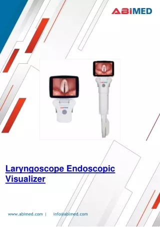 Laryngoscope-Endoscopic-Visualizer