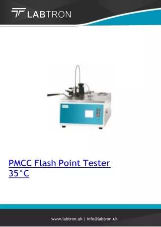 PMCC-Flash-Point-Tester-35°C