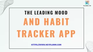 The Leading Mood and Habit Tracker App